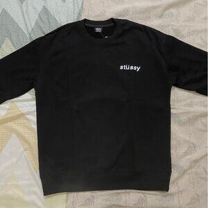 Stussy Ice Cream Print Black Short Sleeves